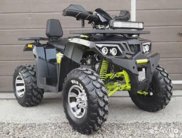 Квадроцикл Motoland Wild Track 200PRO черно-желтый