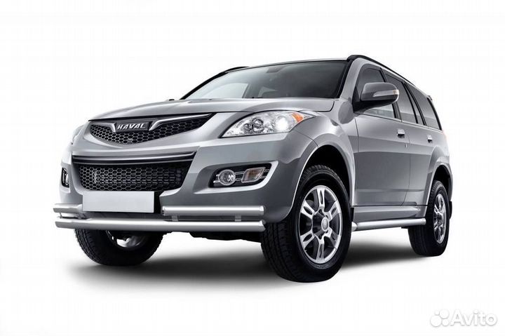 Защита бампера 63/51мм haval H5 2020