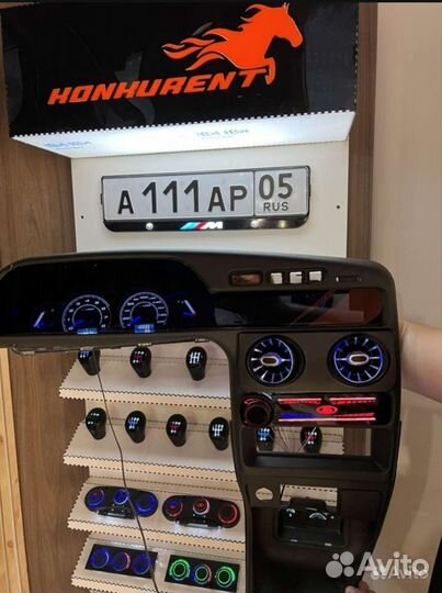 Дефлектора AMG на 2114 с переходником