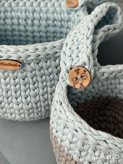 Корзинки для детской кроватки