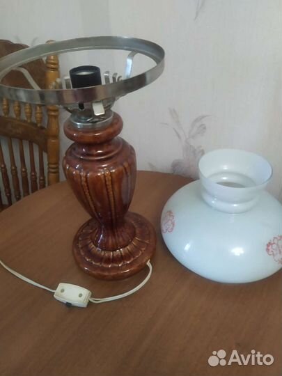 Лампа настольная бу СССР