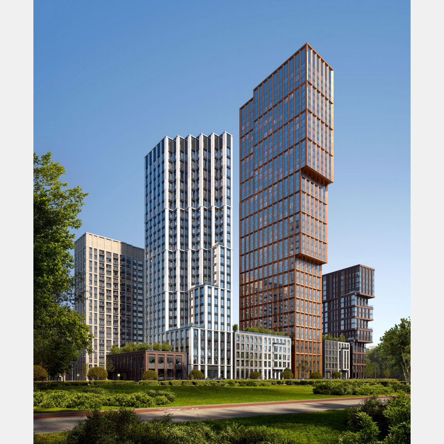 2-к. квартира, 58,1 м², 6/44 эт.