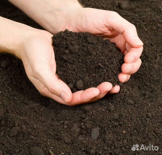 Земля чернозем в мешках