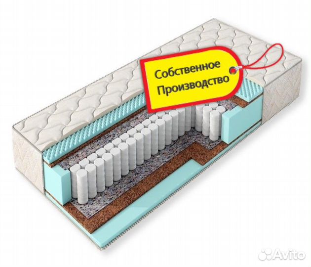 Матрас ортопедический 140х200 160х200 180х200