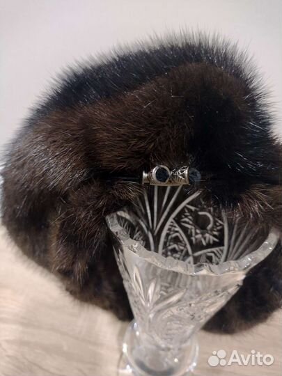 Берет женский норковый
