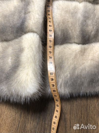 Шуба норковая (светлая)