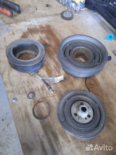 Муфта компрессора кондиционера renault duster