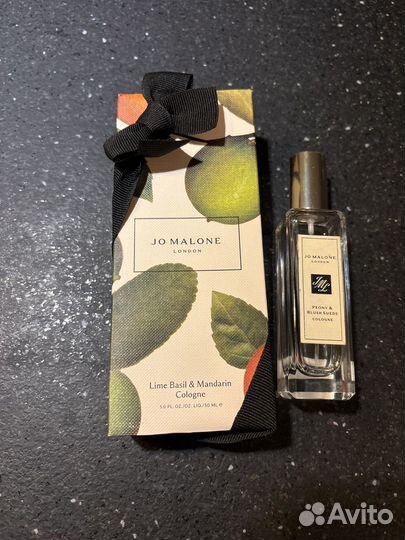 Jo malone оригинальная коробка и флакон