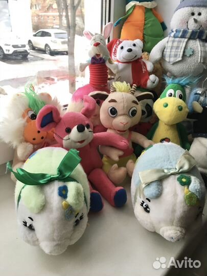 Мягкие игрушки пакетом