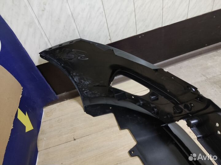 Бампер передний vesta чёрный