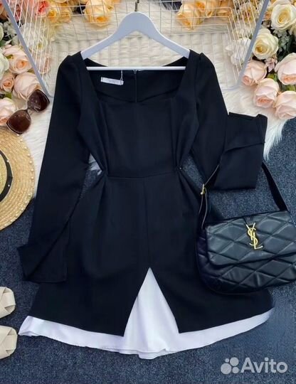 Платье черное женское 44-46