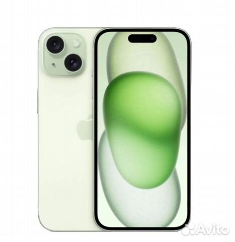 Смартфон Apple iPhone 15 Dual Sim 128 гб (зеленый)