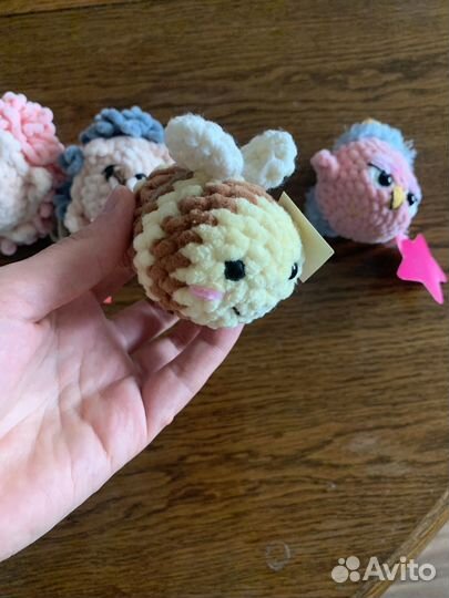 Вязанные игрушки ручной работы