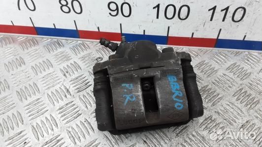 Суппорт тормозной передний правый dacia sandero 1