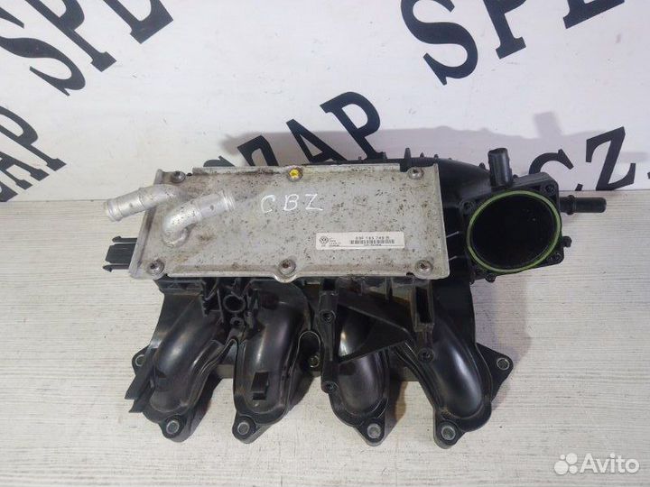 Впускной коллектор Vag Vw Skoda Audi Cbz Cbza Cbzb