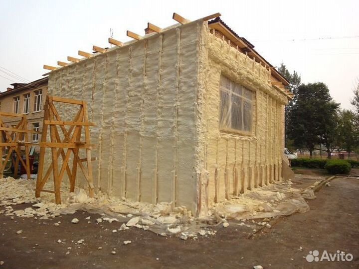 Утепление пенополиуретаном