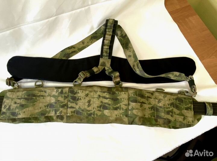 Боевой пояс тактический с защитой Бр1