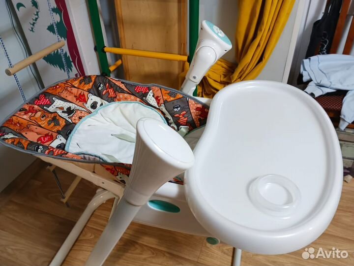 Capella be2me стульчик для кормления+качели 2 в 1