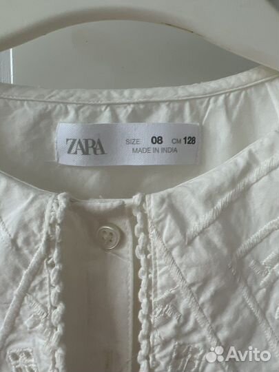 Рубашка zara 128