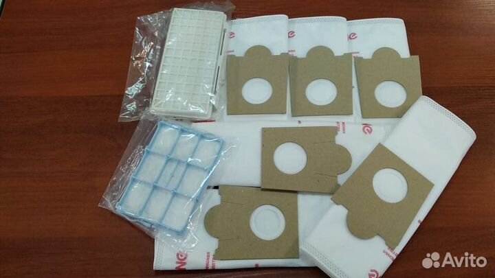 Мешки для пылесоса Bosch 6 штук + 2 Фильтра