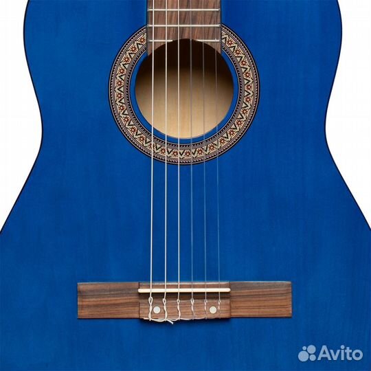 Классическая гитара Stagg SCL50-blue