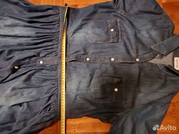 Джинсовое платье