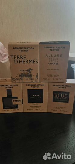 Мужские тестеры