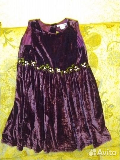 Нарядная одежда для девочки, рост 100-130 см