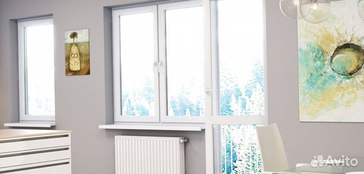 Окна пластиковые собственное производство