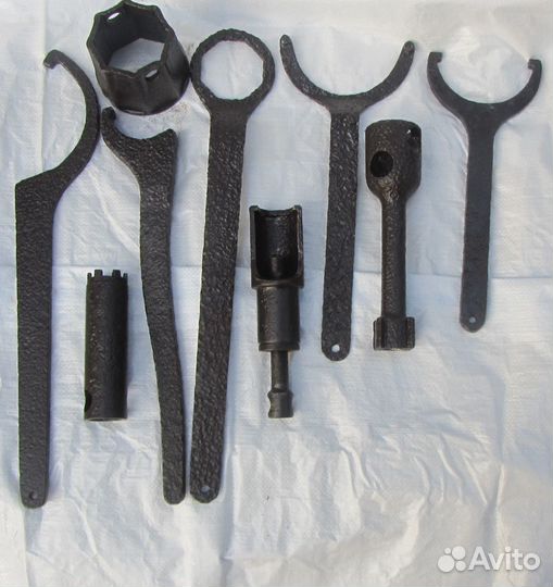 Ключи ремкомплекта танков бт-5 и бт-7