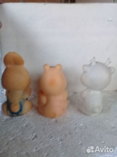 Резиновые игрушки СССР