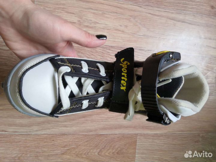 Коньки детские раздвижные 29-32р