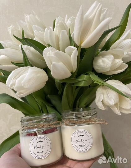 Натуральные соевые свечи