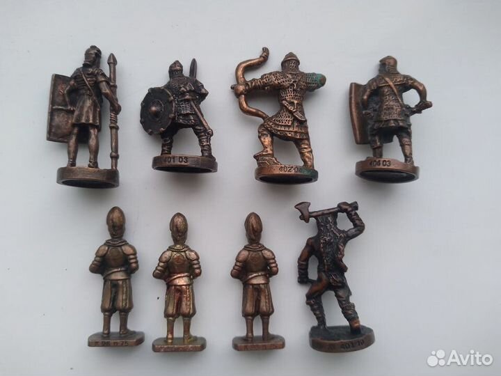 Солдатики Ландрин Металл номерные Landrin