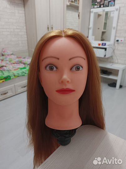 Манекен голова для причесок