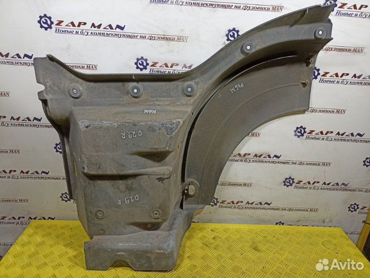 Корпус подножки правый Man Tga