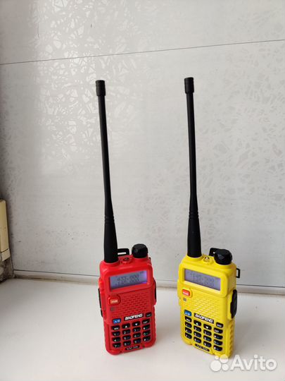 Две радиостанции Baofeng uv-5r