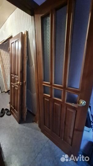 Межкомнатные двери бу 60см и 72.5см