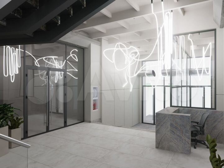 Офис с панорамным видом на центр, 52.7 м²