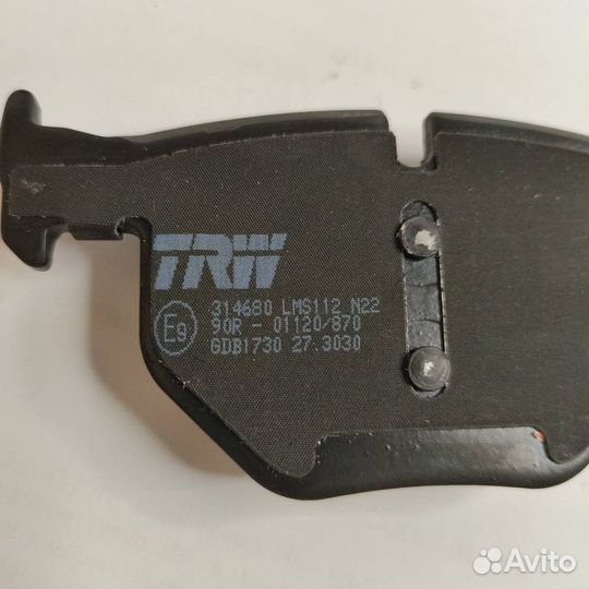 Тормозные колодки BMW X5 f15/f16/E70/E71