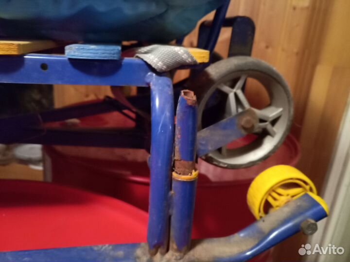 Детские санки с колесами