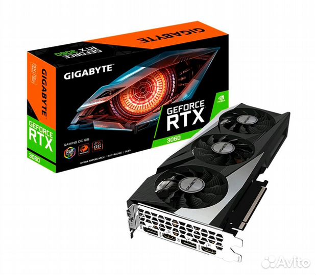 Видеокарта gigabyte nvidia GeForce RTX 3060