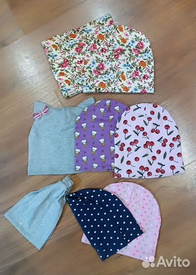 Шапочка для девочки 50-54