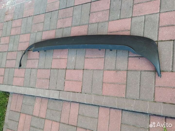 Юбка заднего бампера Mercedes W212