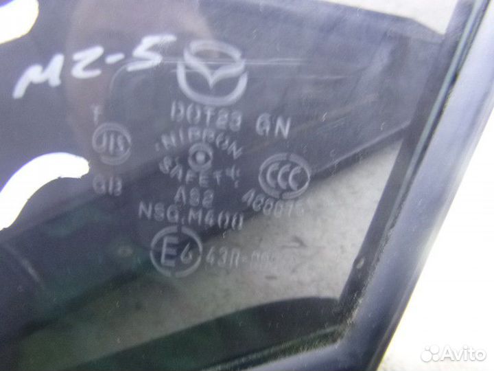 Стекло двери передней левой mazda mazda 5 (CR) 200