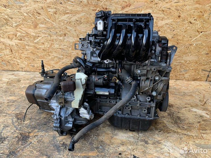 Двигатель в сборе Peugeot 206 рест. (2002 - 2009)