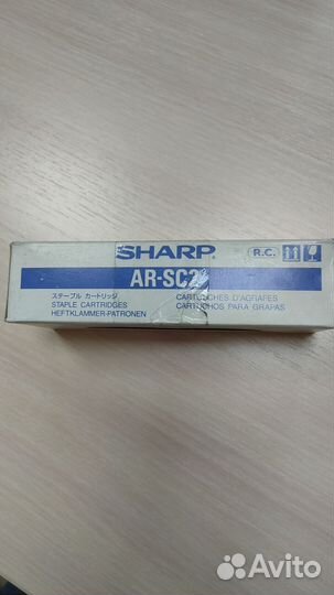Скрепки для финишера Sharp AR-SC2 2 блока * 5000шт