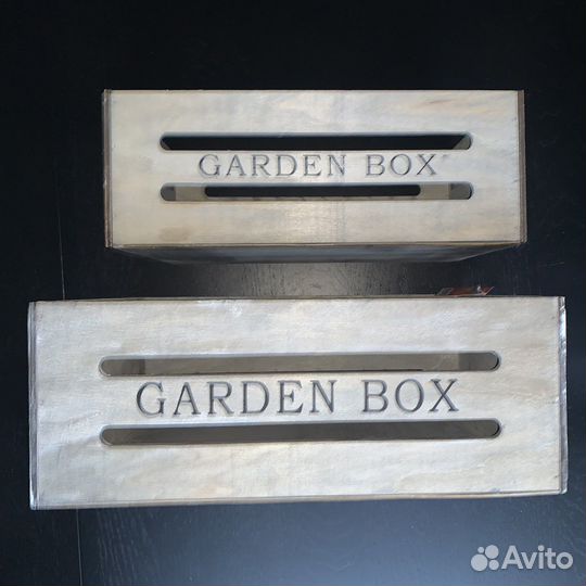 Ящик дерево дизайнеркий planet garden