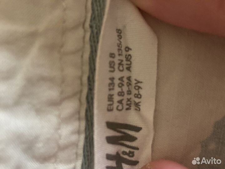 Рубашка детская H&M 134