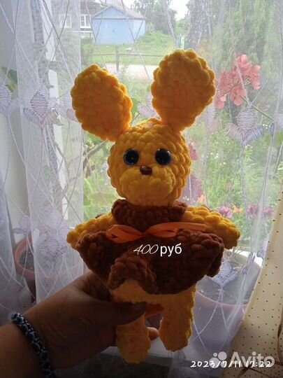 Вязаные игрушки ручной работы